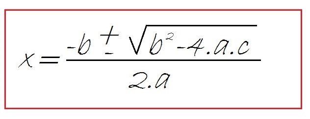equation cuadratic